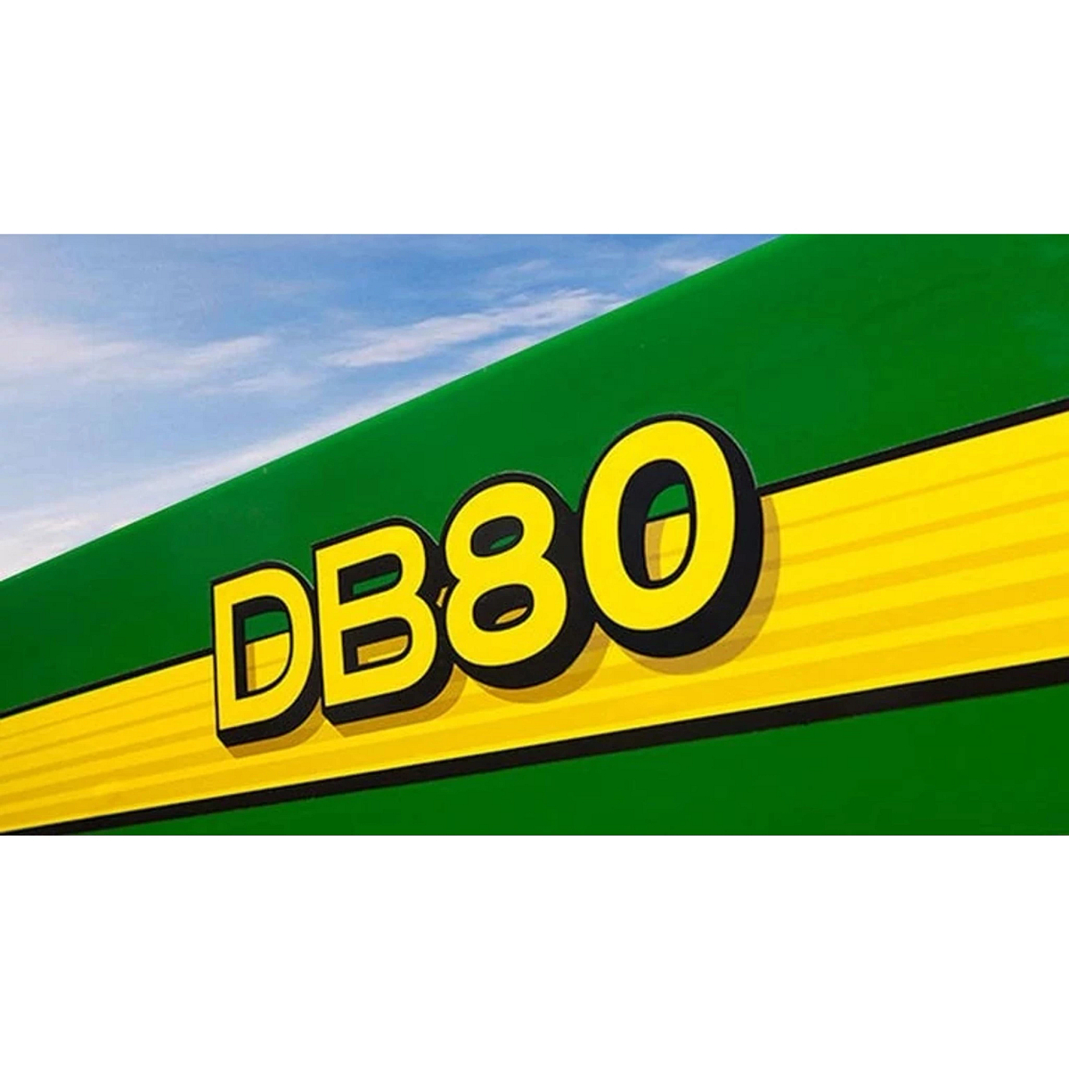 Closeup of a planter with DB80 model number