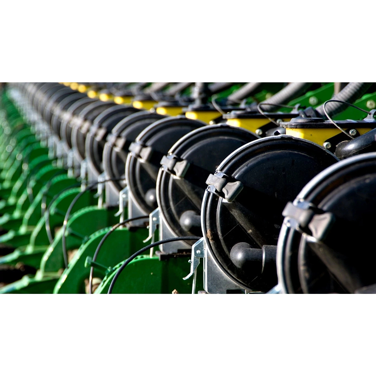 Closeup of DB66 36Row22 Planter.