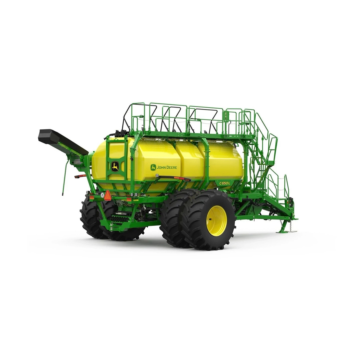 Studio image with a rear right view of C650L Leading Air Cart