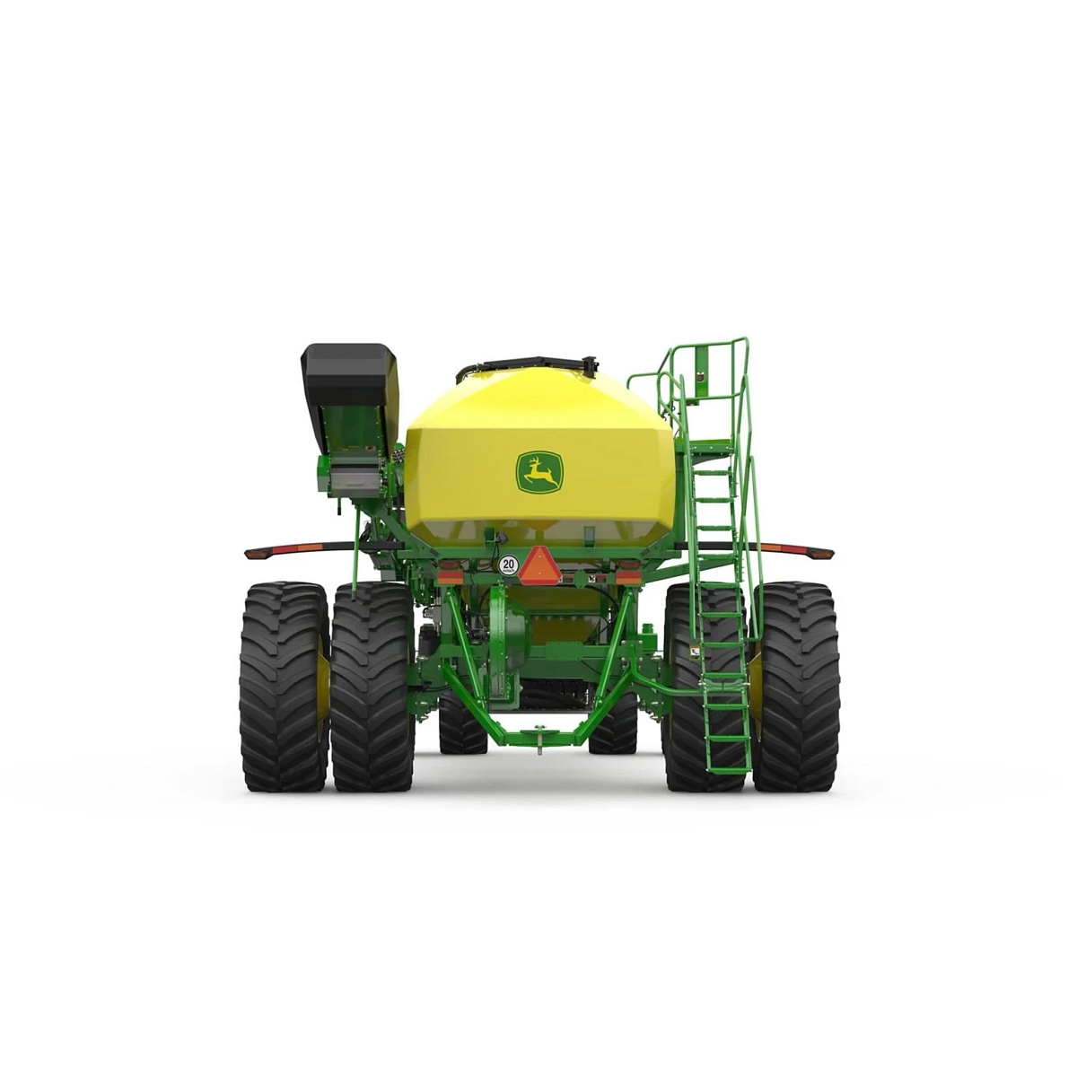 Studio image with a rear view of Seeding Equipment C500T Trailing Air Cart