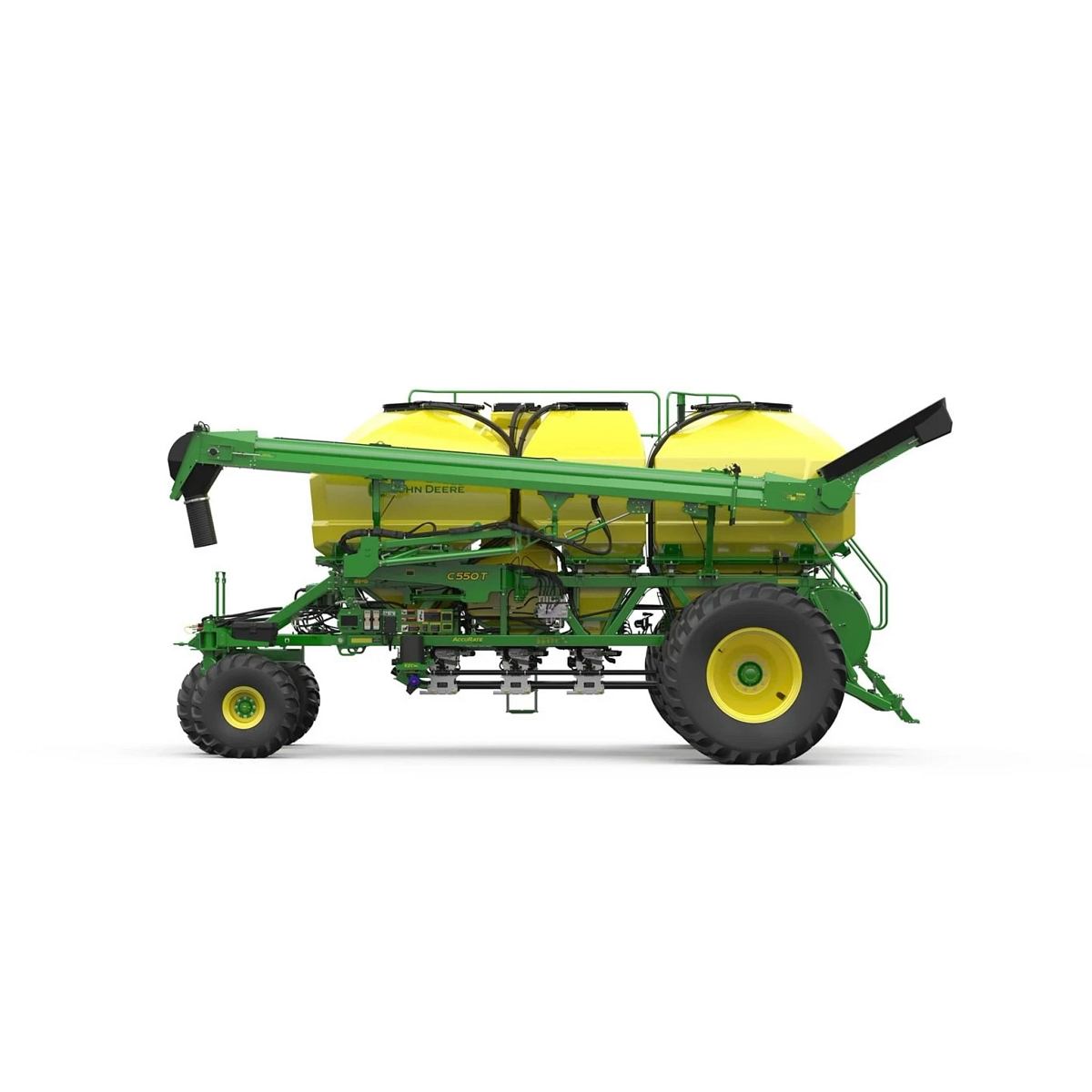 Studio image with a left view of Seeding Equipment C550T Trailing Air Cart