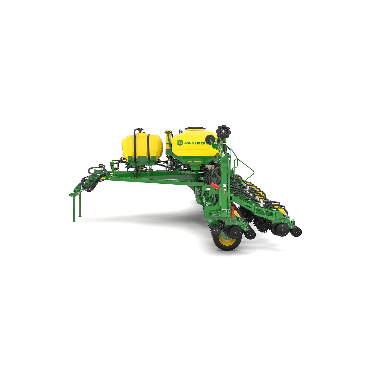 Studio image with left view of 1795 16-Row Split 31 Planter.
