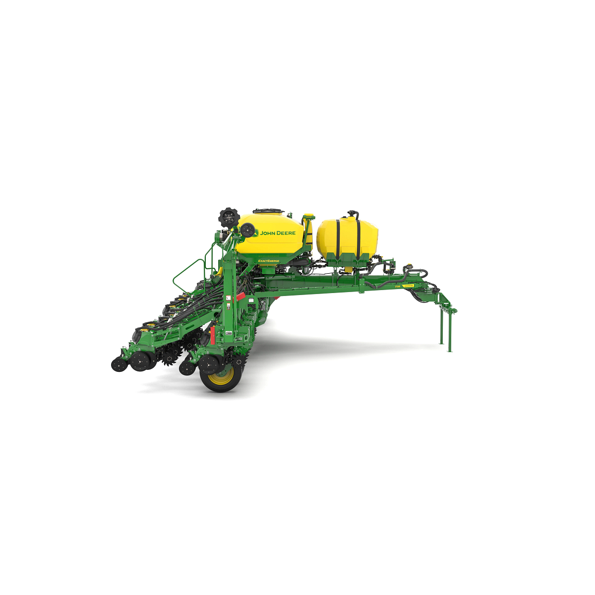 Studio image with right view of 1795 16-Row Split 31 Planter.