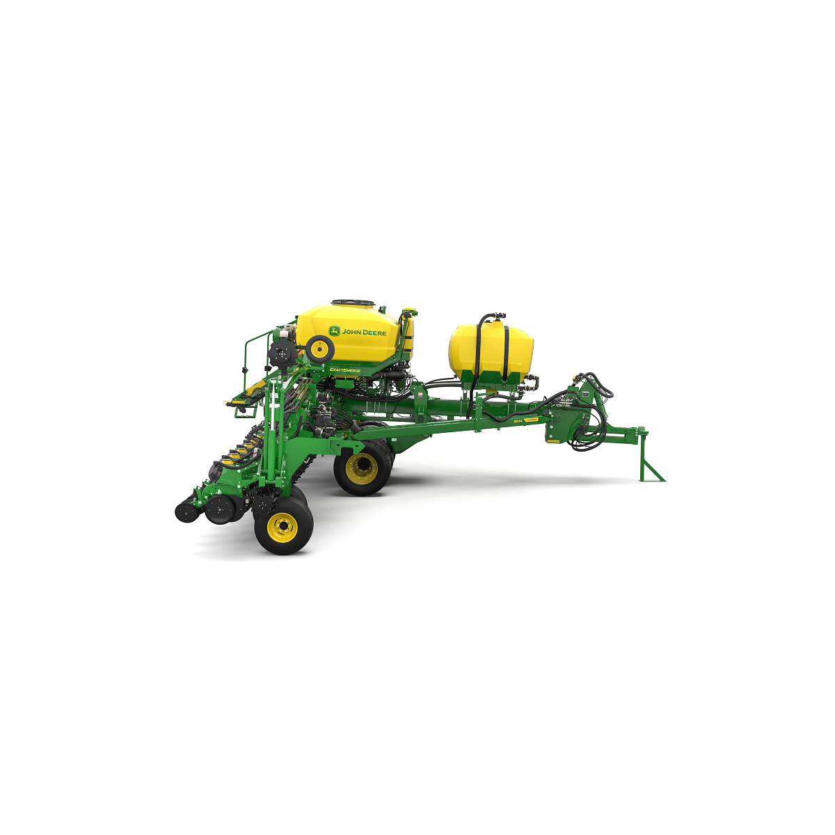 Studio rendering with right side view of DB44 24R planter.