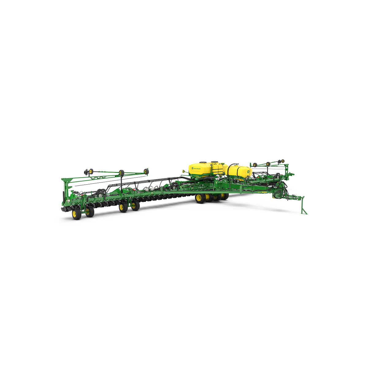 Studio rendering with front right view of DB88 48R planter.