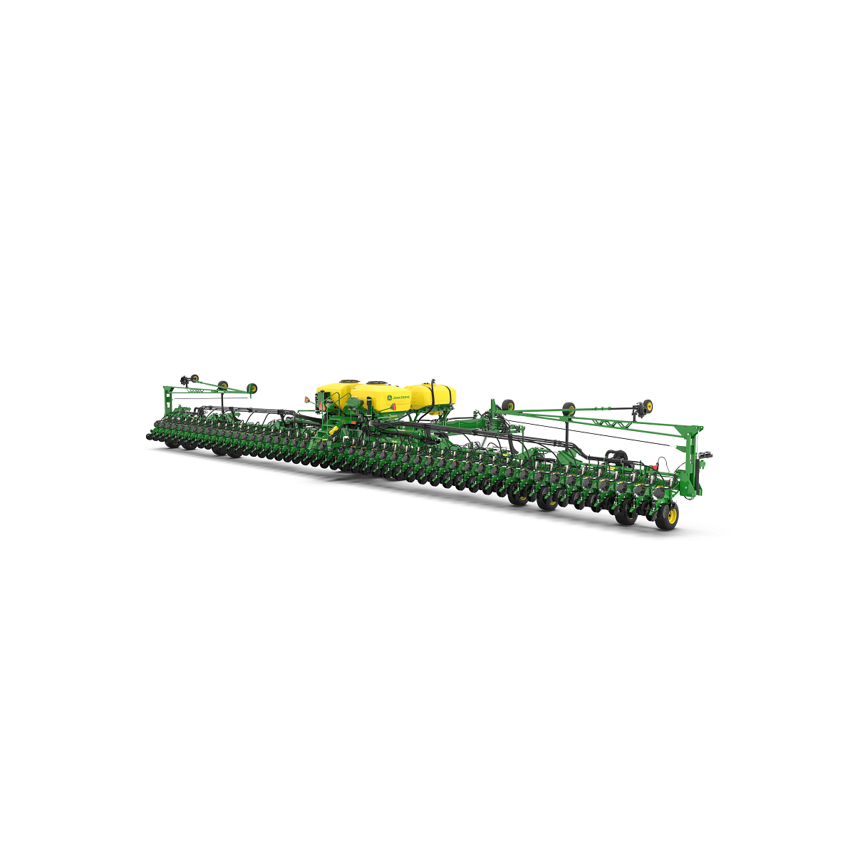 Studio rendering with right rear view of DB88 48R planter.