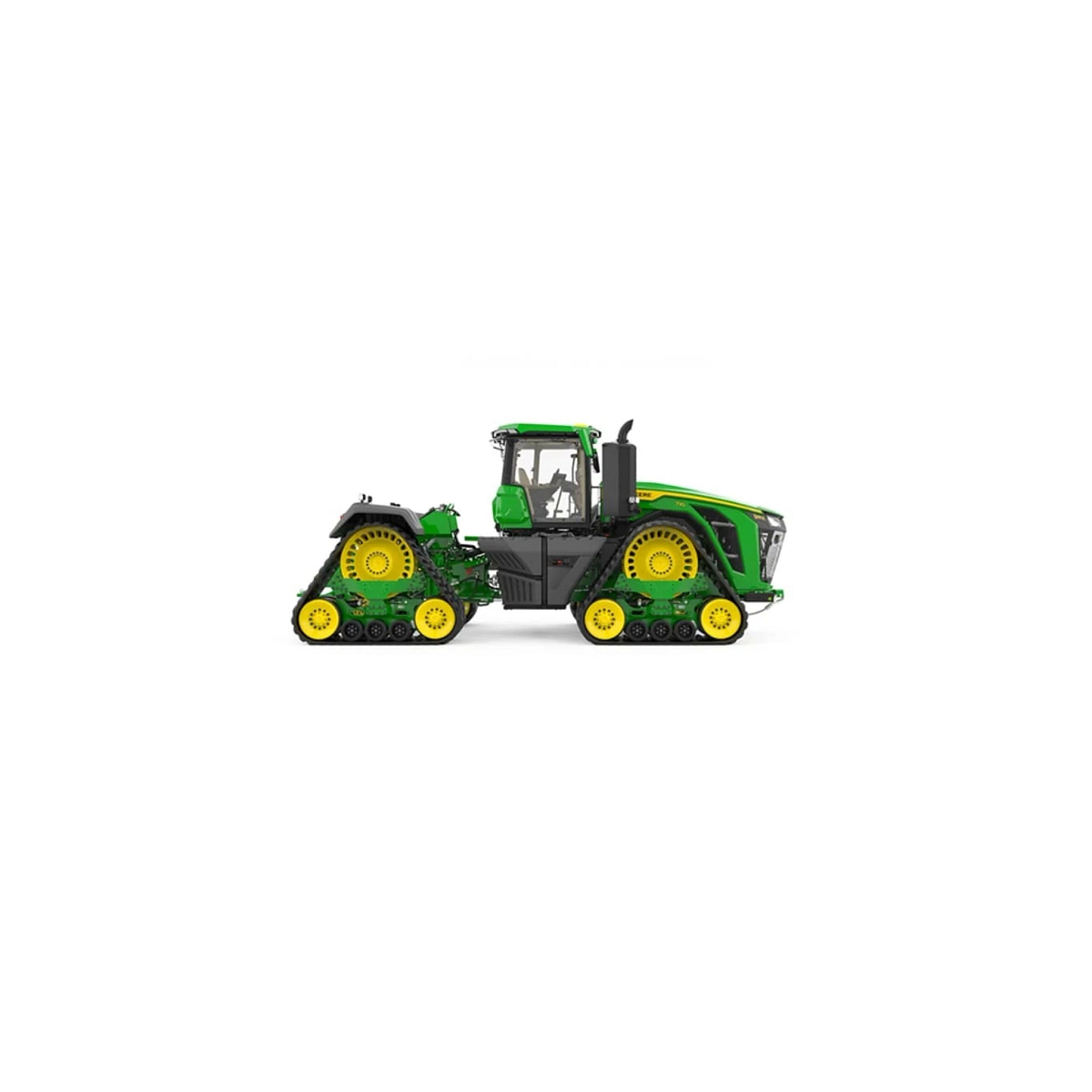 Studio image with a right view of a 9RX 710 Tractor