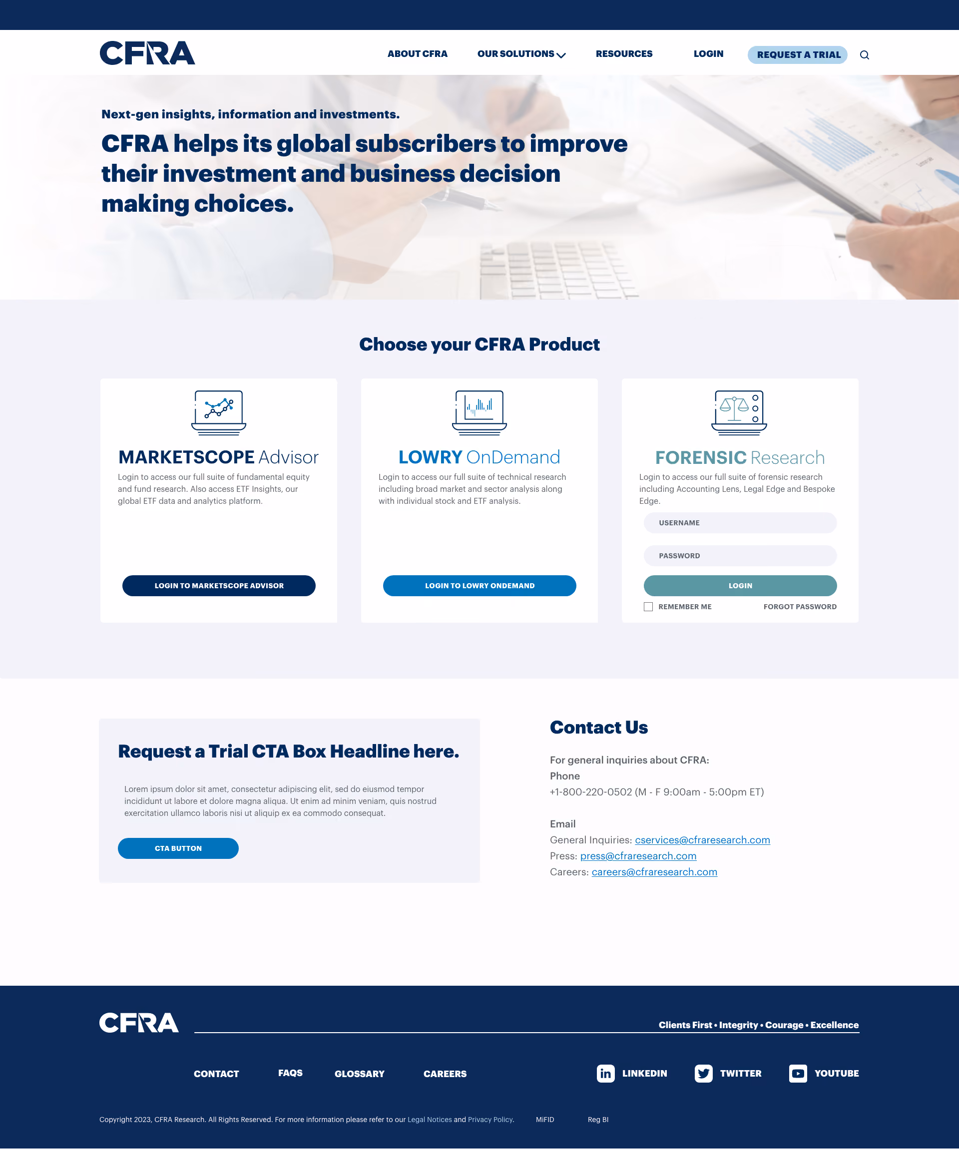 Corporate website & UI design - Tammy Sue Allen, Graphic Designer