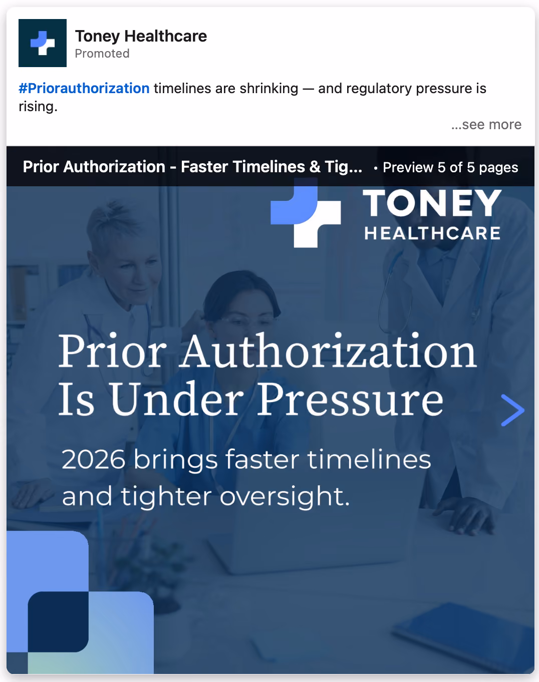 Alerion Advisors LinkedIn ad design