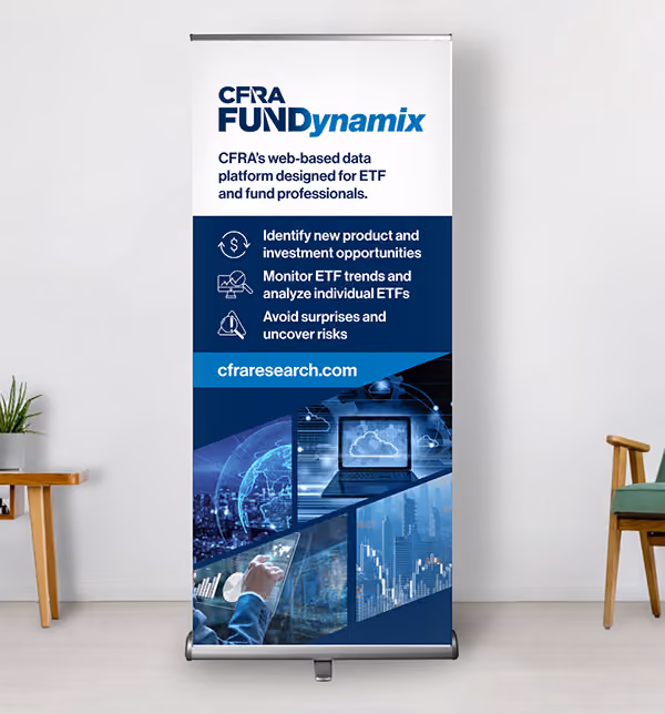 CFRA pull-up banner design