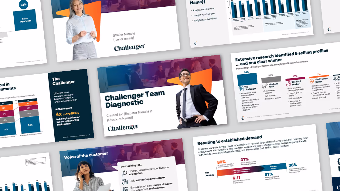 Challenger Team Diagnostic Presentation, GDUSA Award Winner - Tammy Allen, Graphic Designer