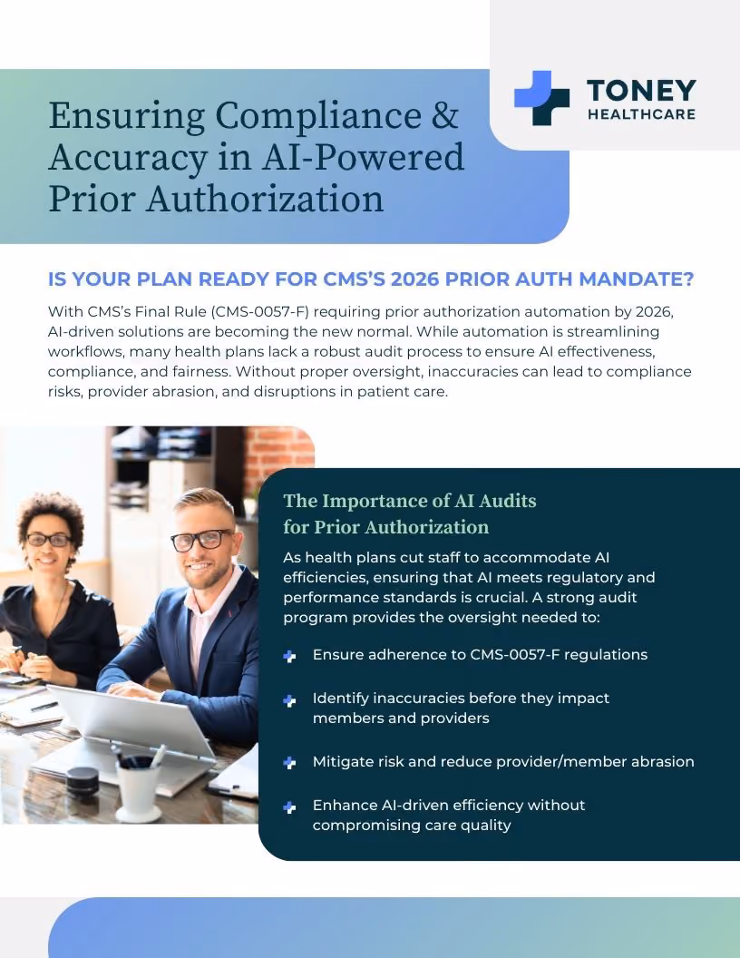 Toney Healthcare Marketing Collateral | Tammy Allen, Graphic Designer