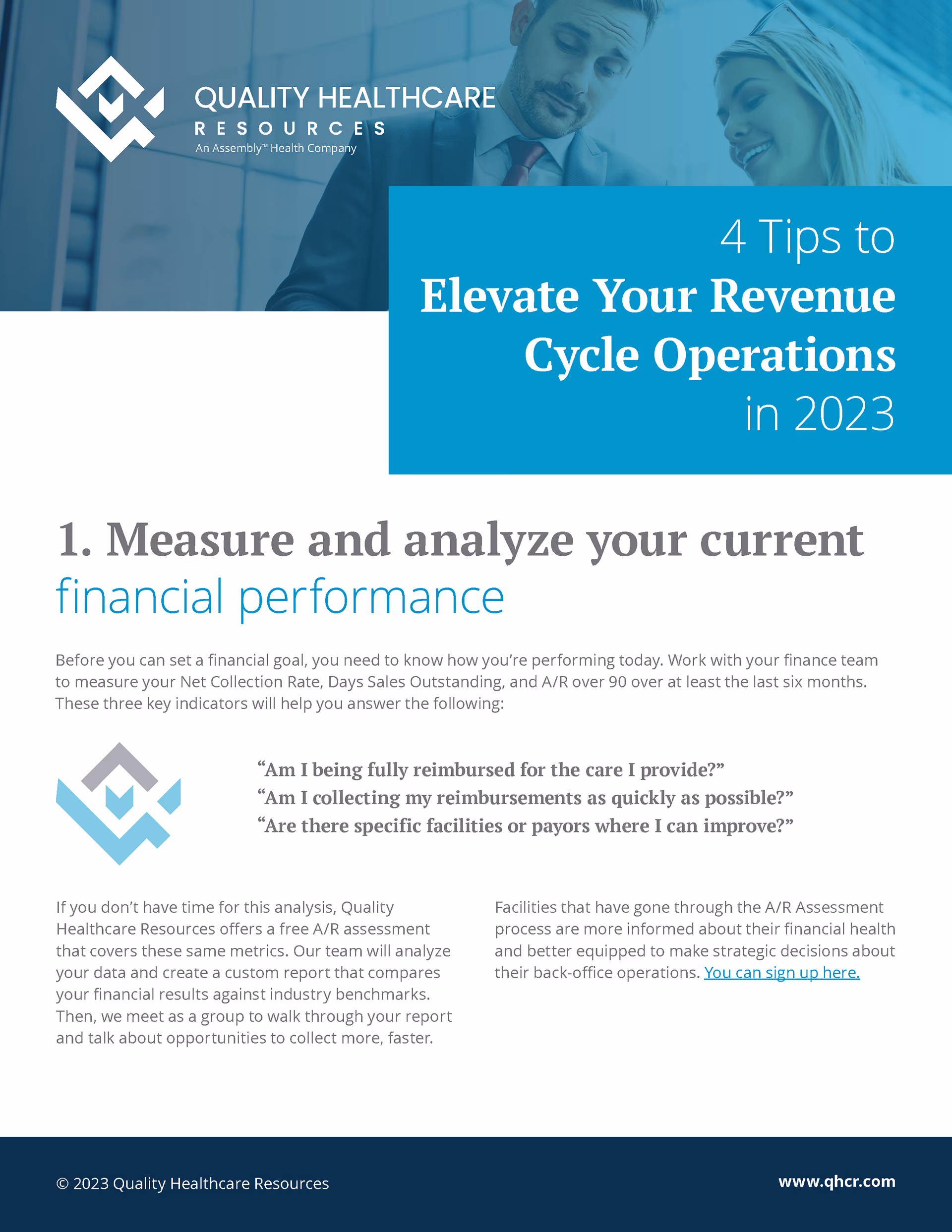Healthcare Whitepaper | Tammy Allen, Graphic Designer