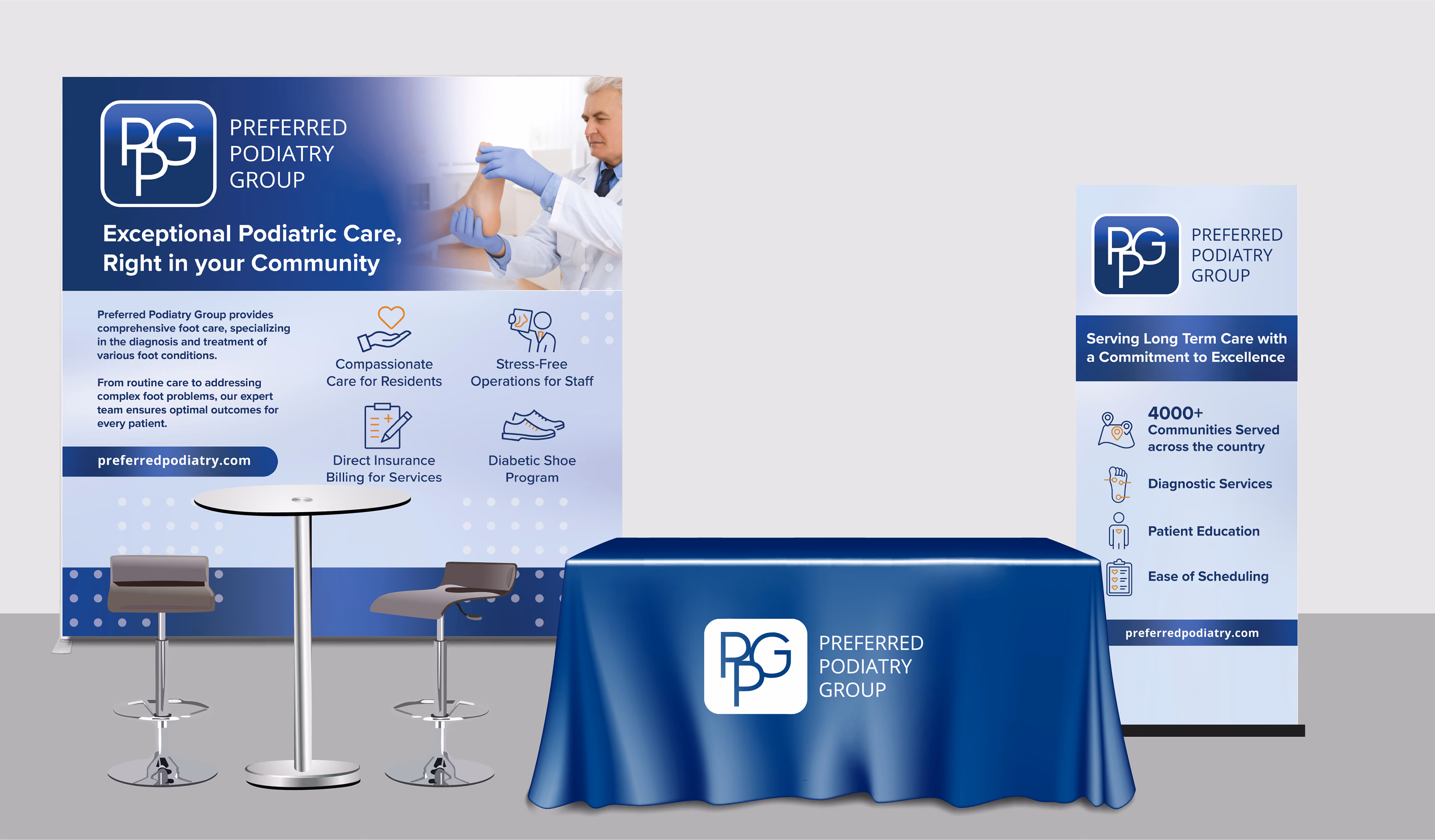 Tradeshow Booth Design | Tammy Allen, Graphic Designer