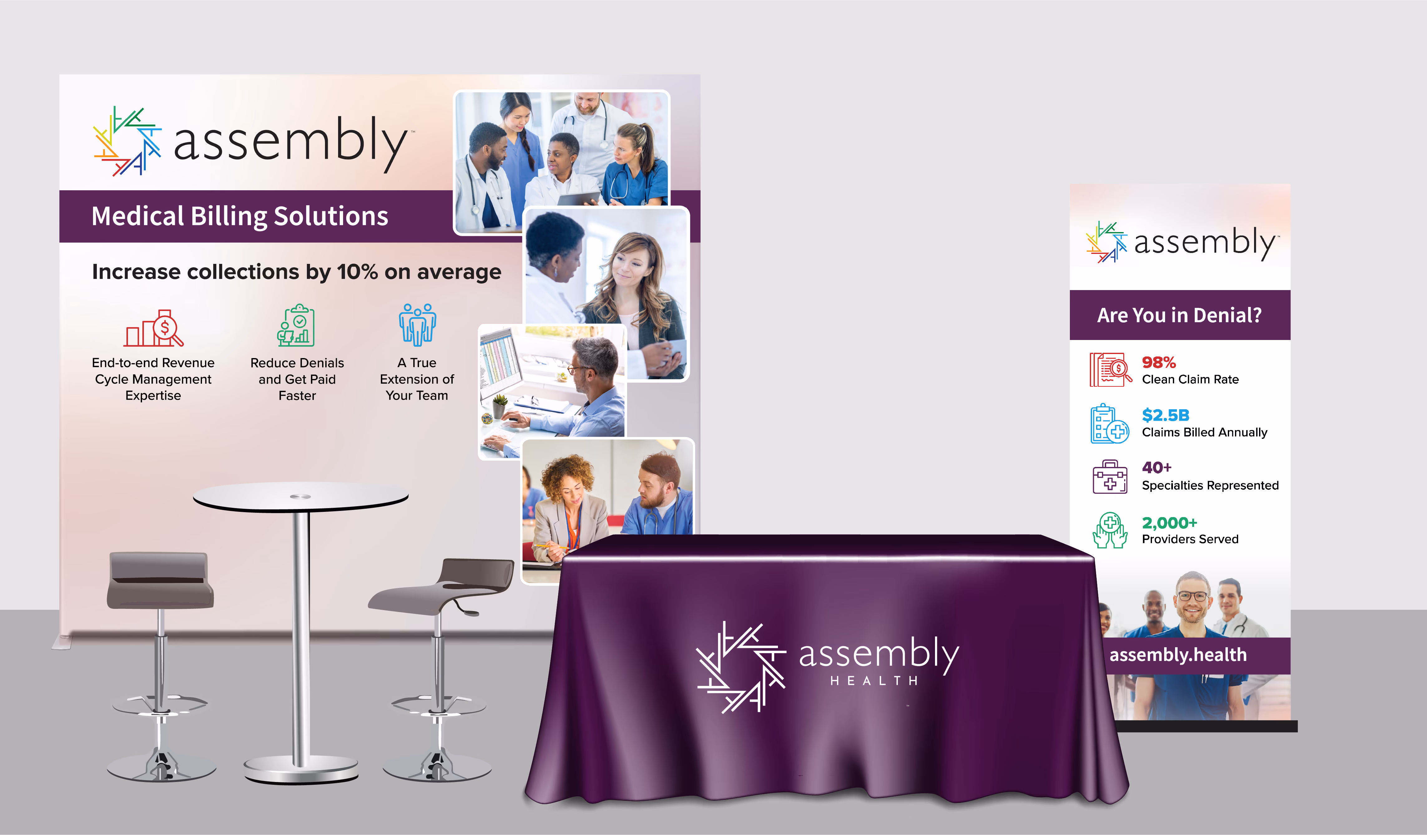 Tradeshow Booth Design | Tammy Allen, Graphic Designer