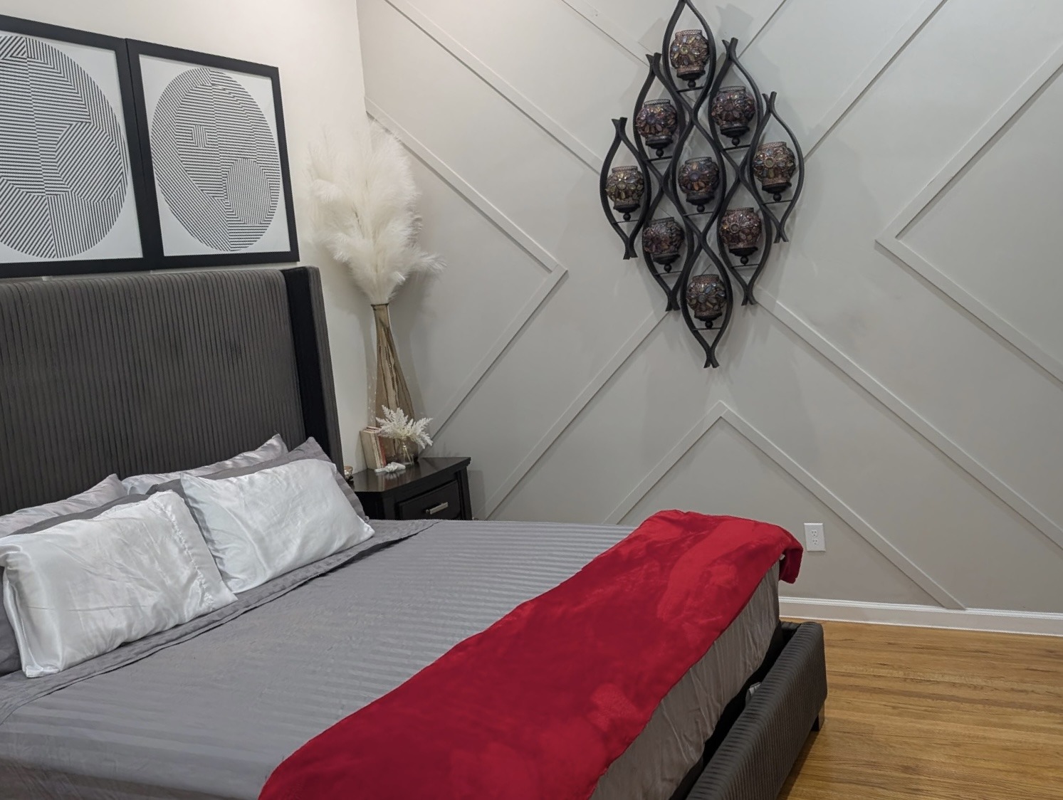 Primary Bedroom cleaned by Luxe Luxury Cleaning