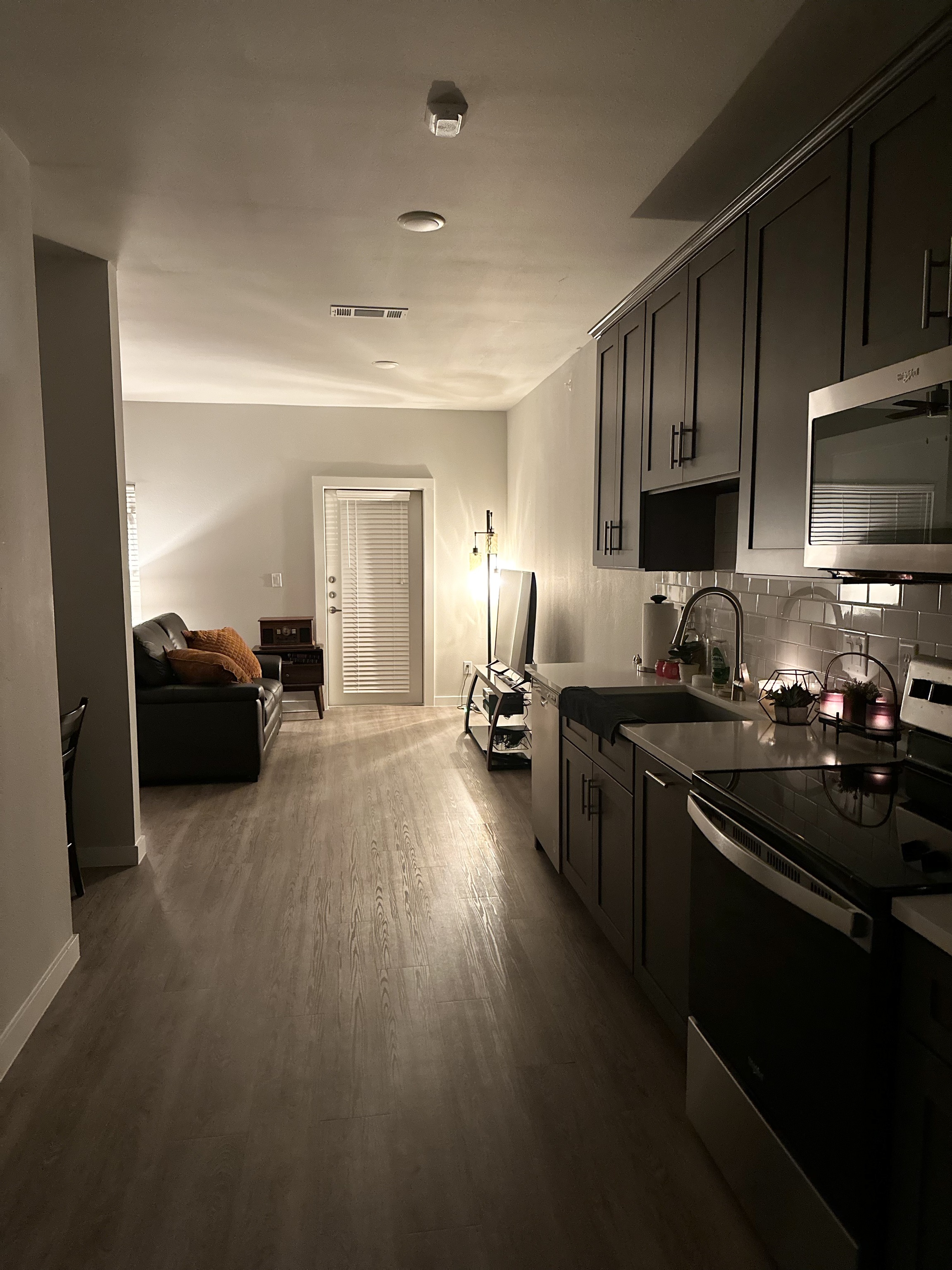 Evening Kitchen cleaned by Luxe Luxury Cleaning
