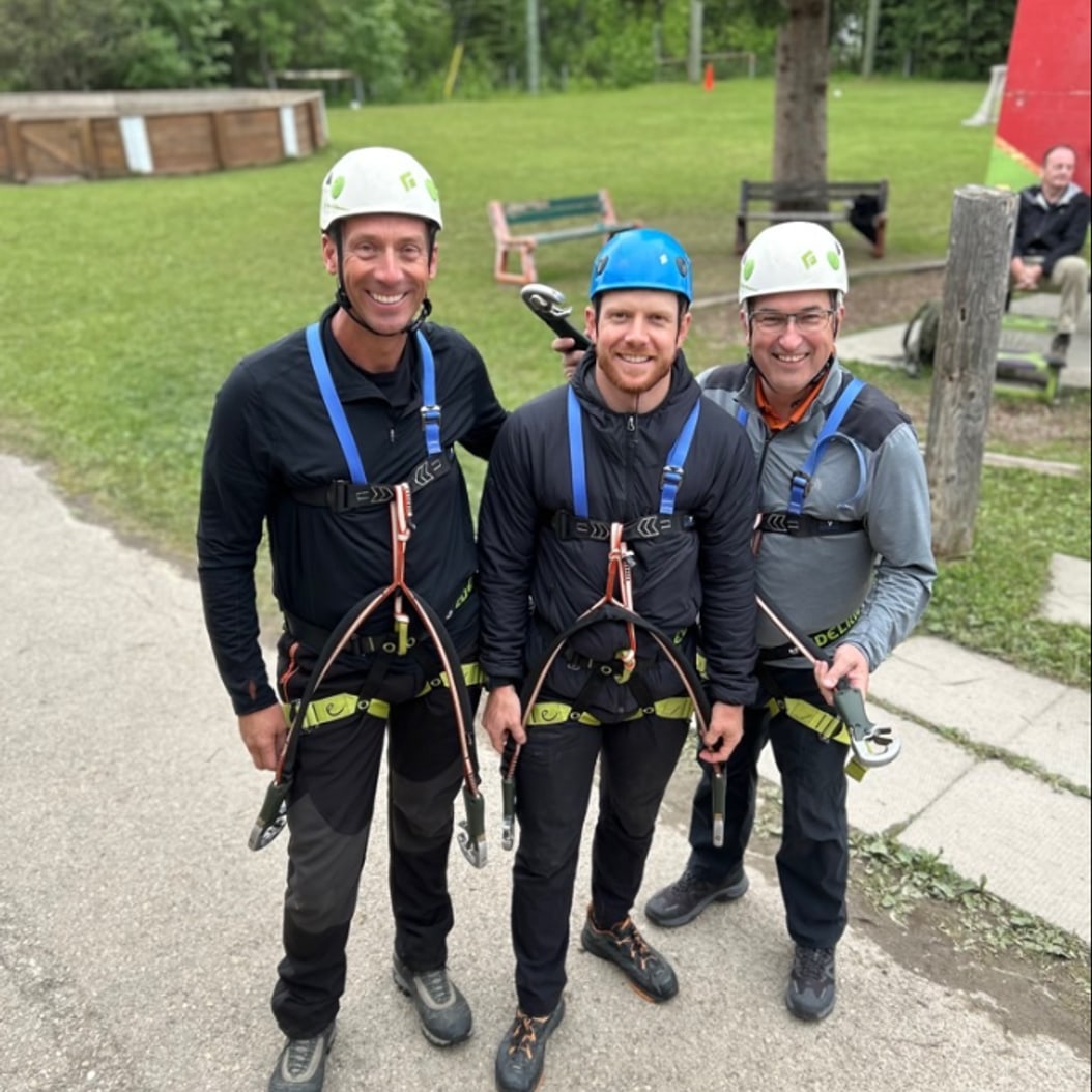 Team outdoors