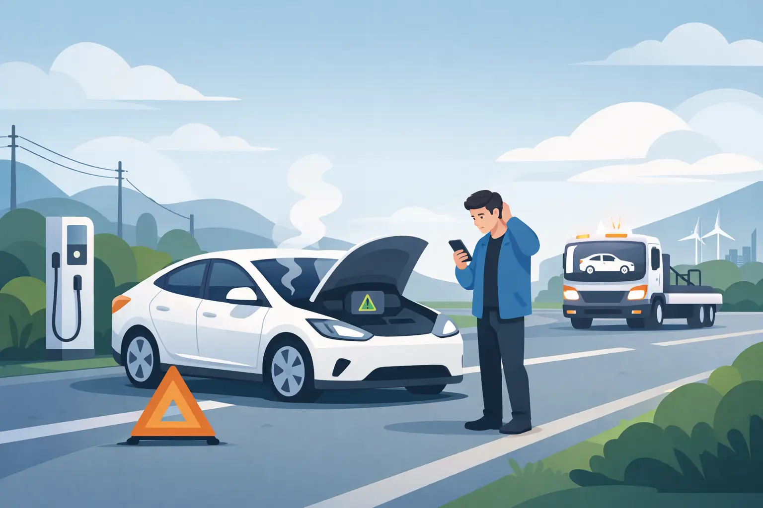What to Do When Your EV Dies on the Road