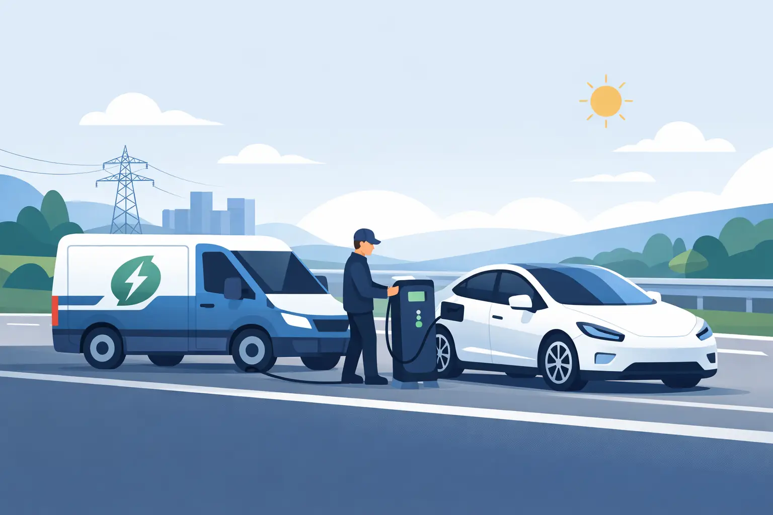 Can an EV Be Charged Roadside