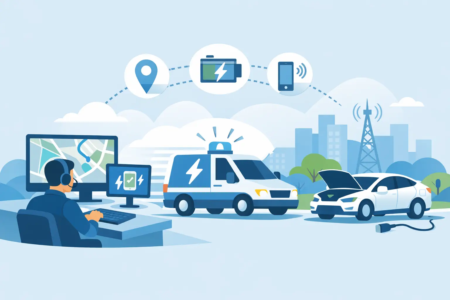 How Emergency EV Dispatch Works Fast