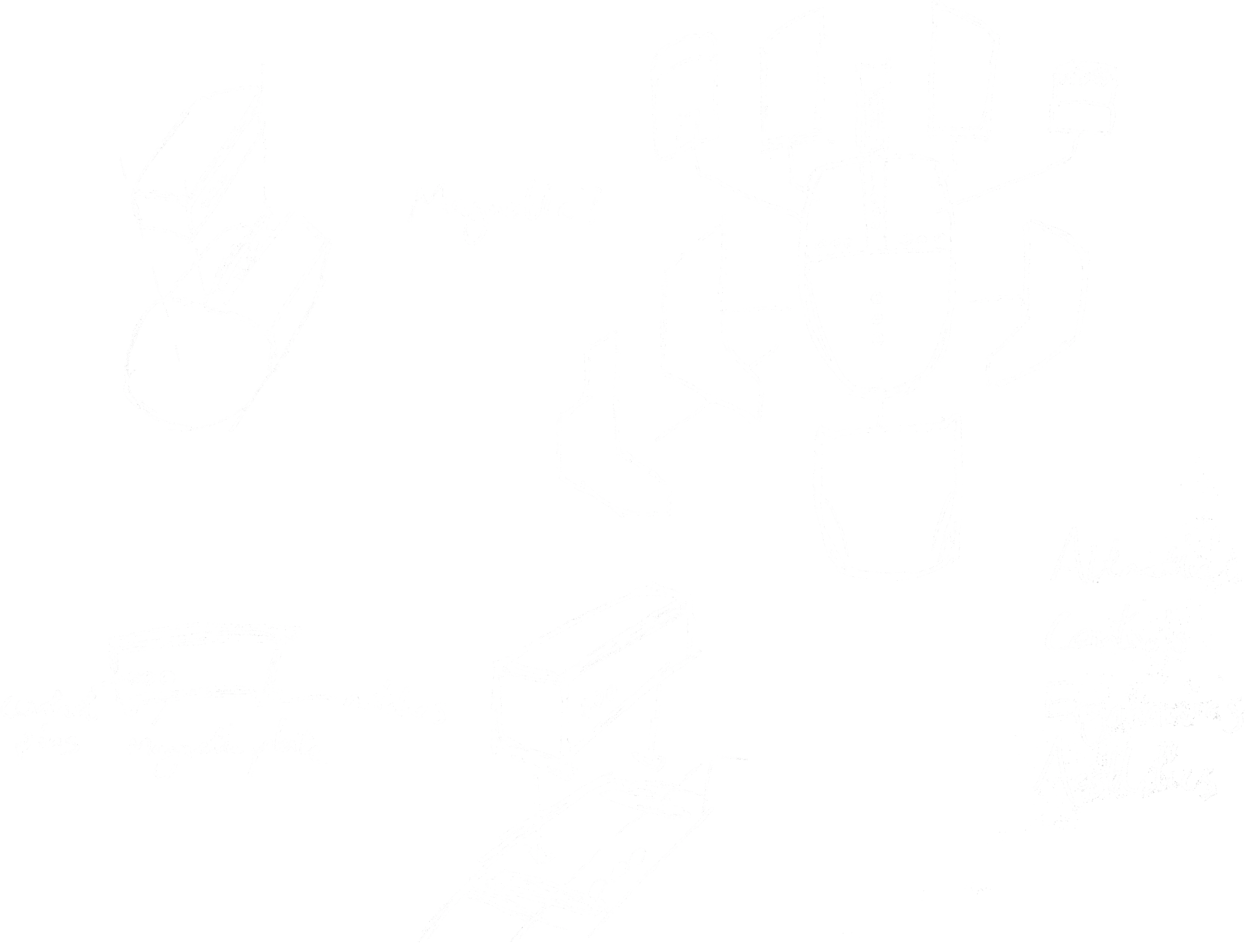 Process sketches for designing a computer mouse.