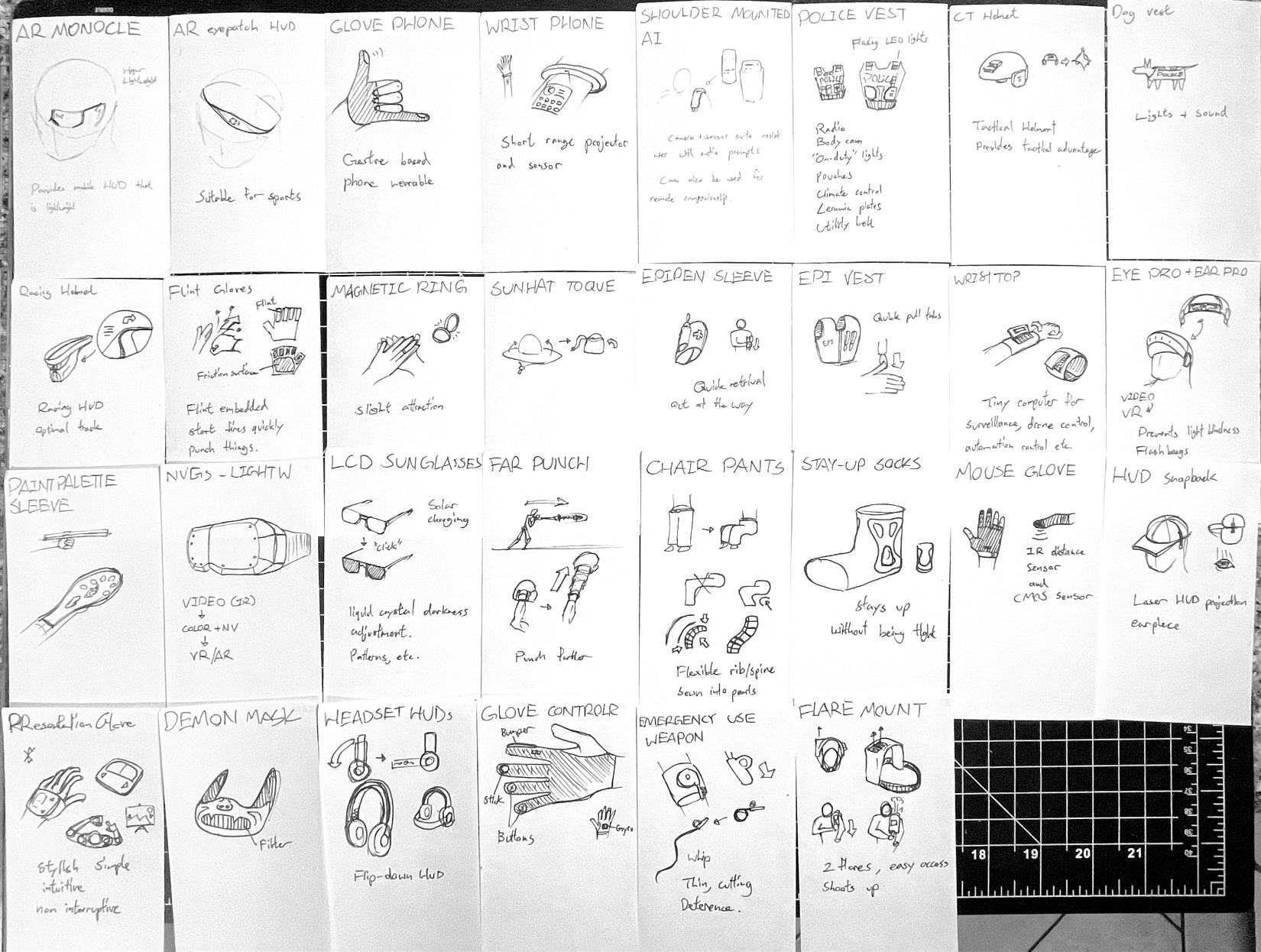 Rough sketches