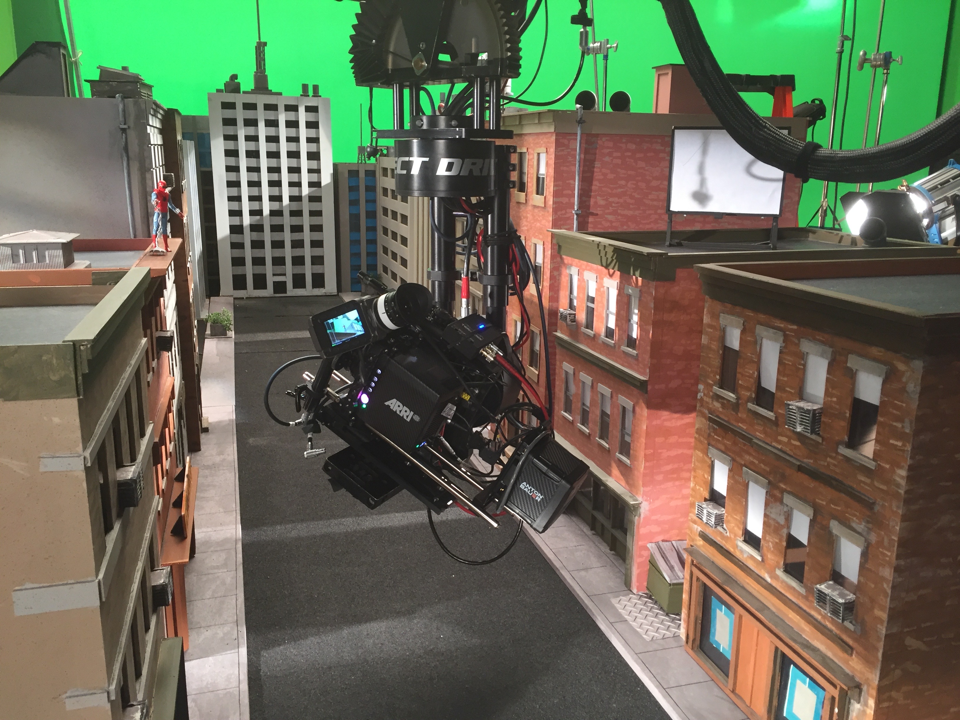 On set