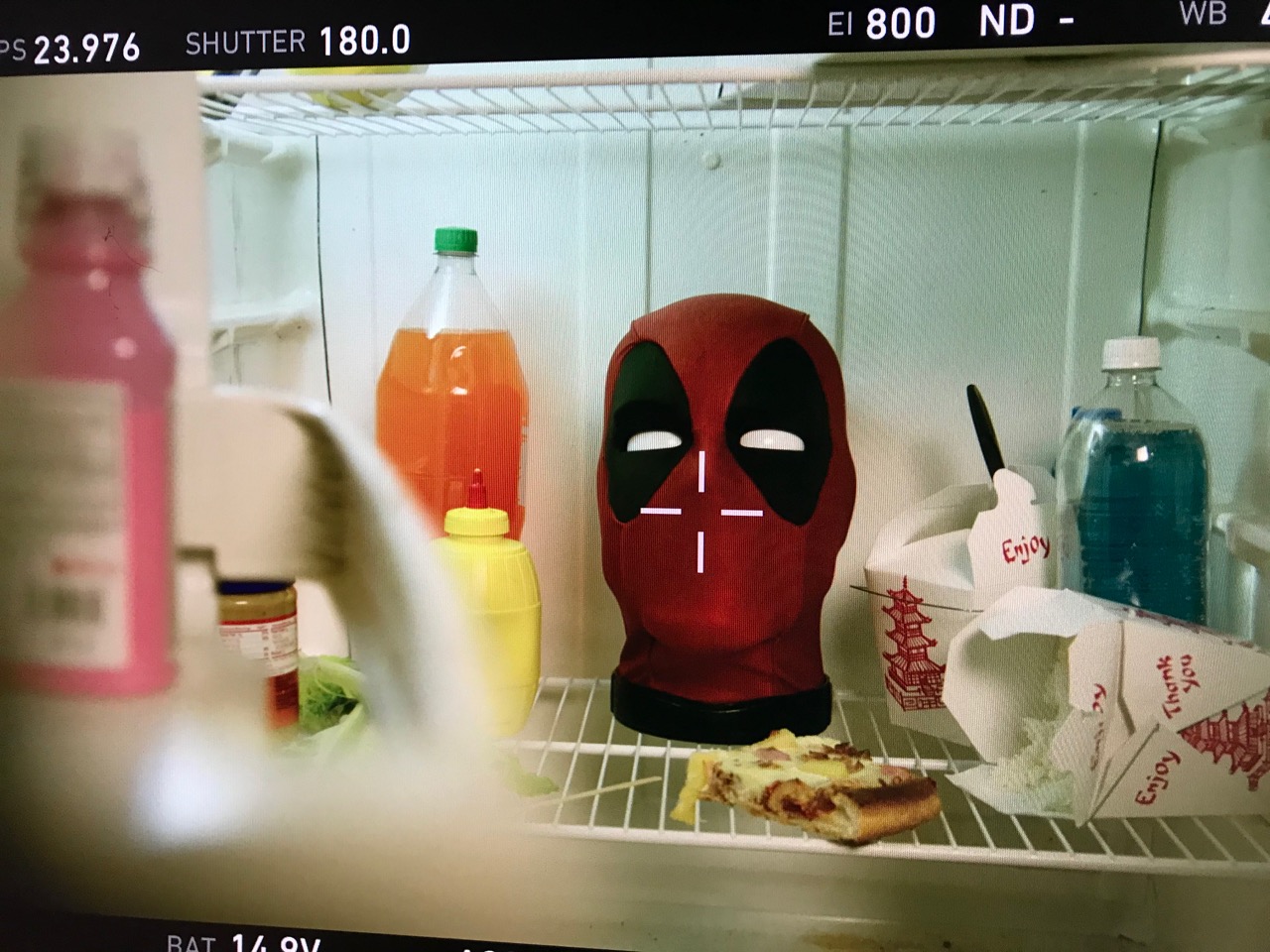 On set