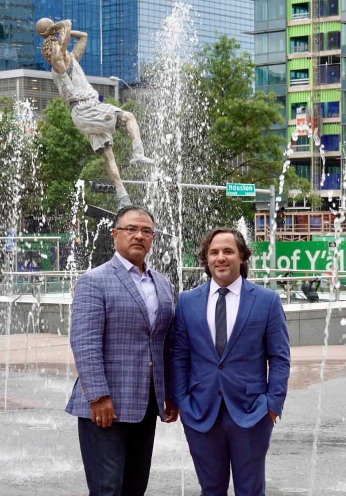 Chad Davis with the firm's chief operating officer