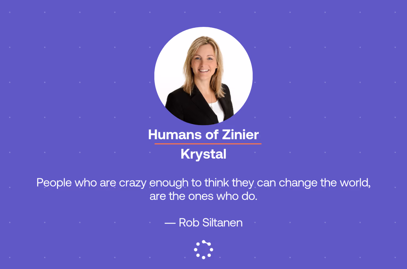 Krystal from Zinier