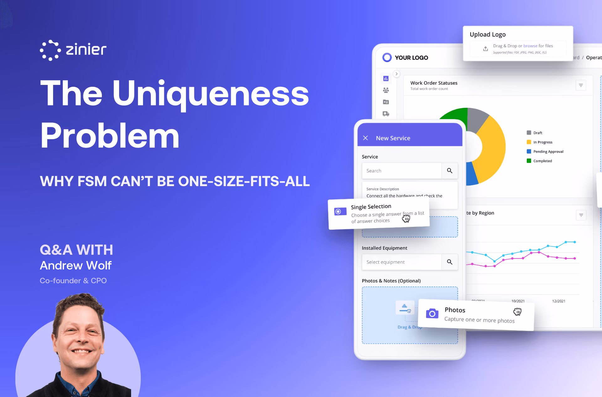 “The Uniqueness Problem: Why FSM Can’t Be One-Size-Fits-All” Q&A with Andrew Wolf, Zinier co-founder and CPO