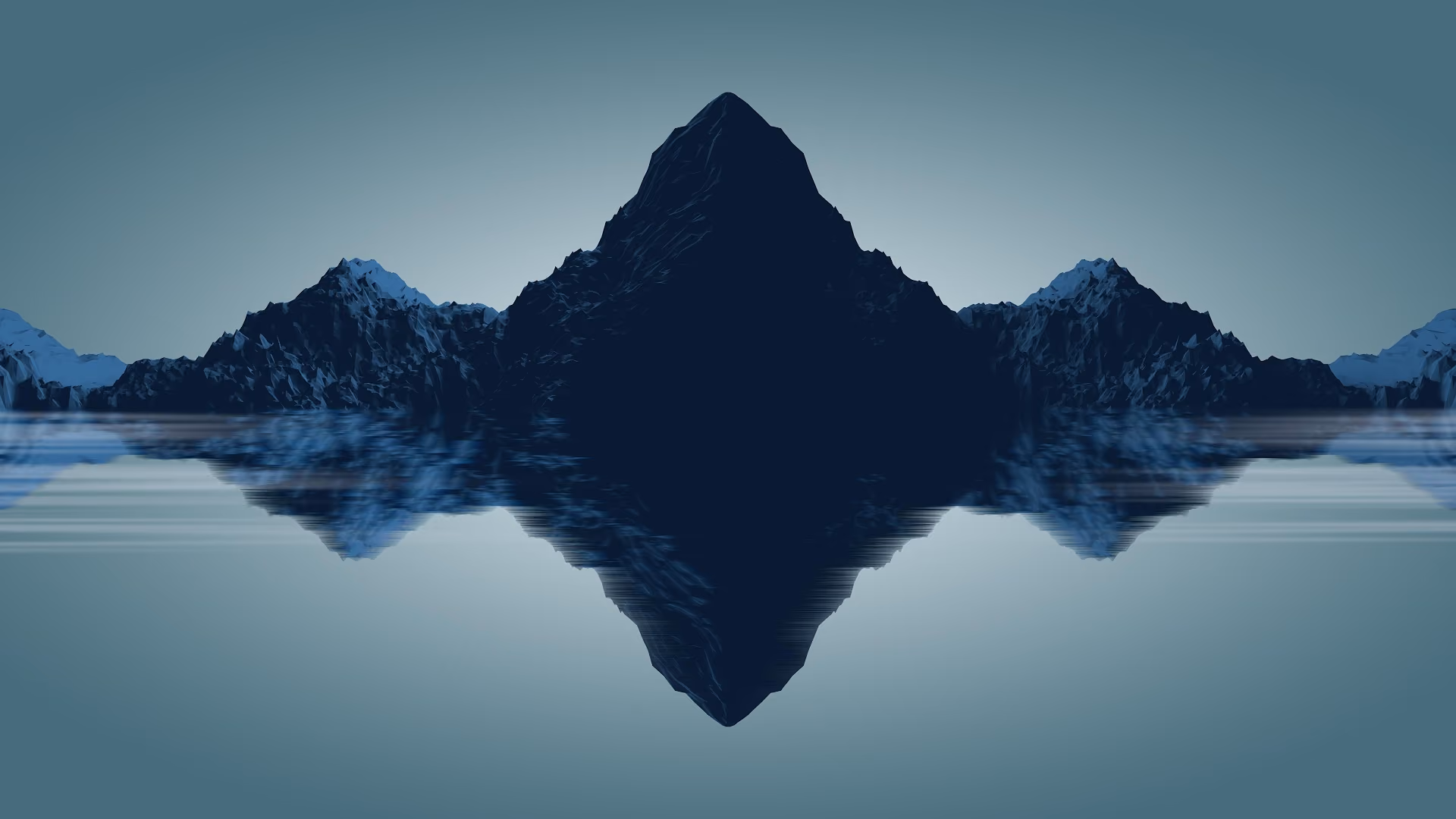 mountain landscape abstract