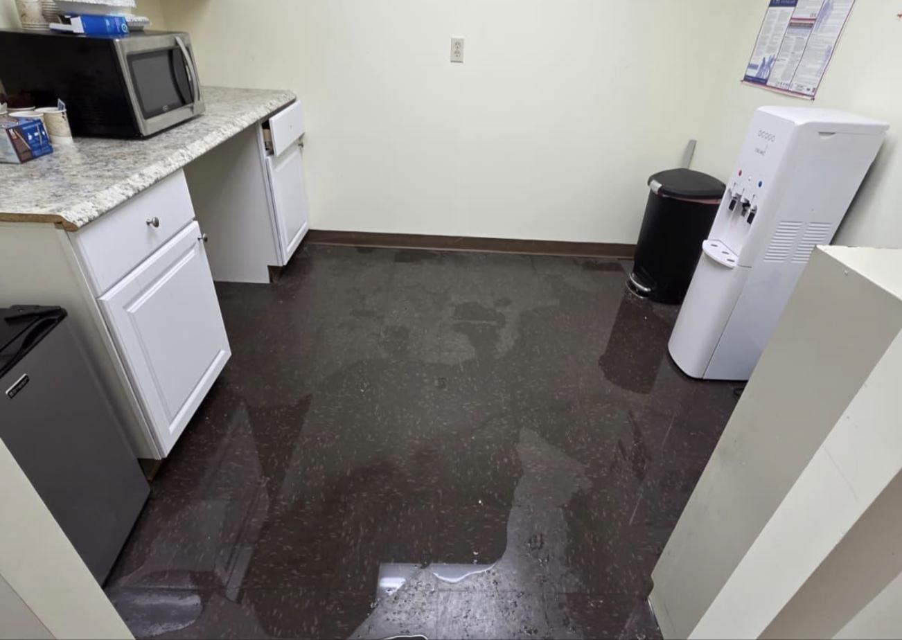 Water damage restoration in a Hampden County, MA property — Mass Restoration Group