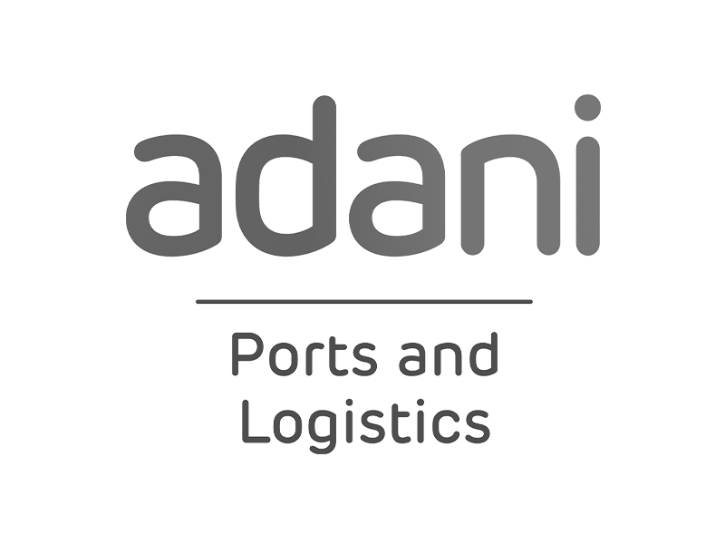 Adani Ports and Logistics logo.