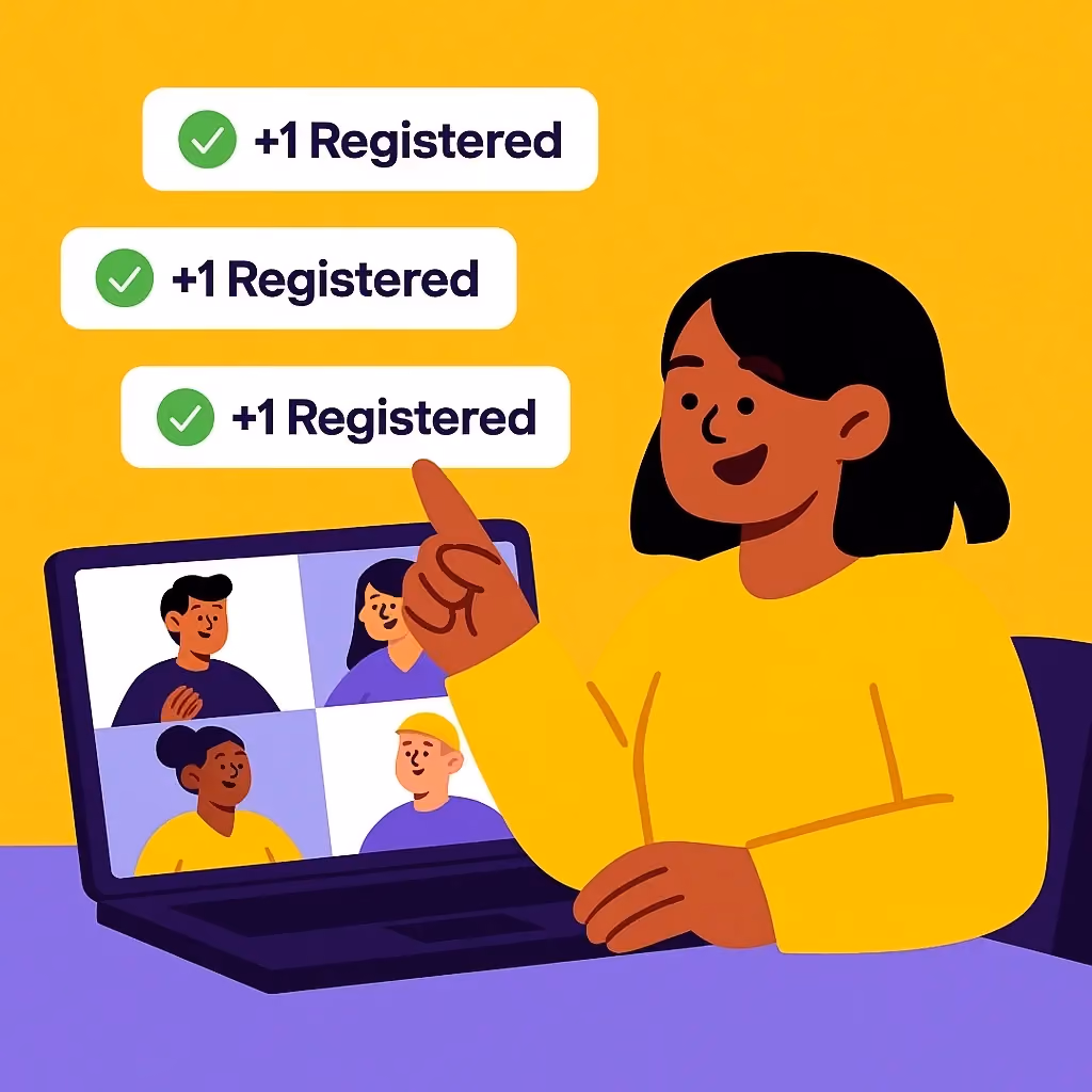 8 Ways You Can Increase Event Registration For Your Virtual Events (That Generic Sign-Up Tips Don’t Cover)