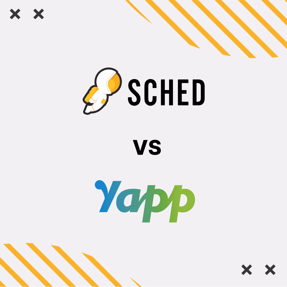 Sched vs. Yapp: Which Event Planning Software Is Best for K-12 Schools?