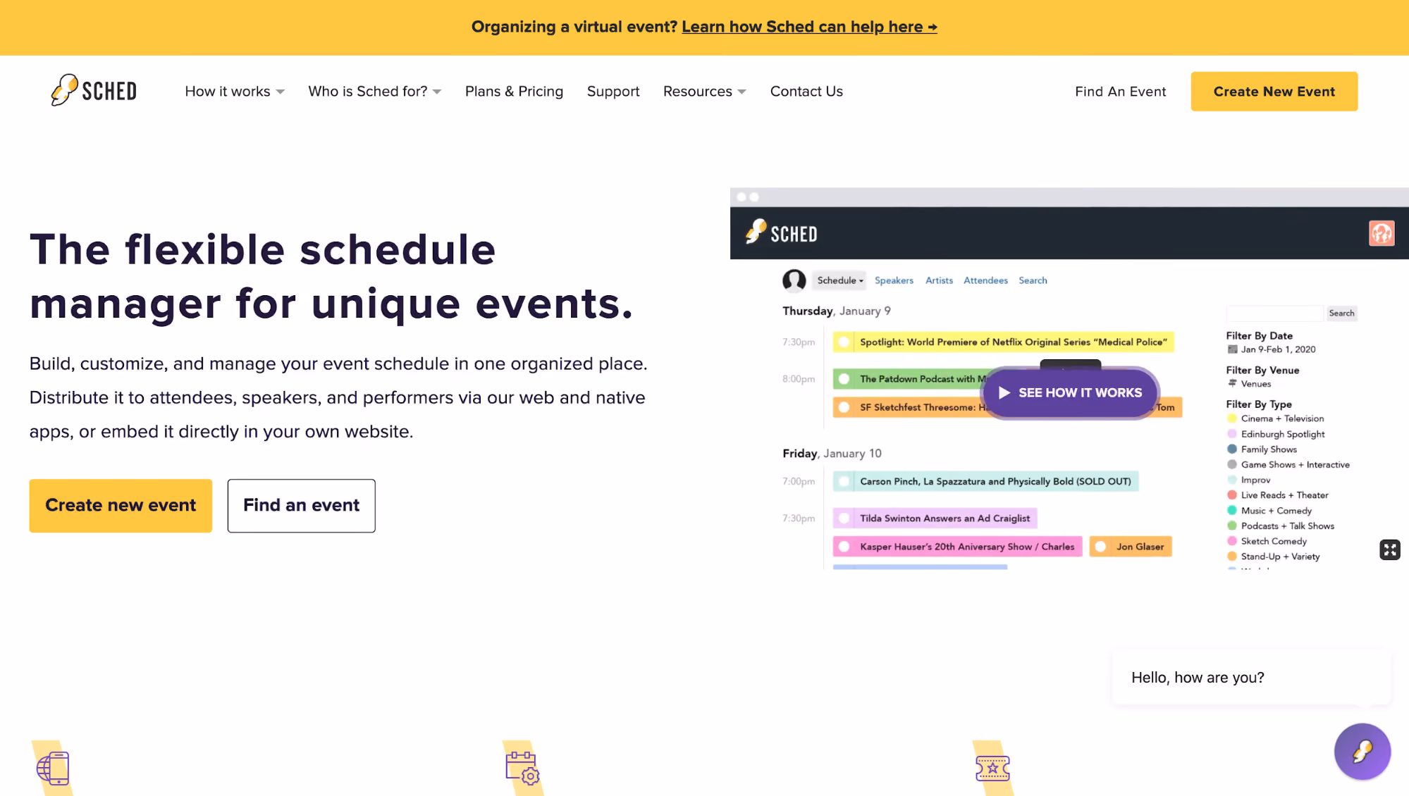 Organizing a Virtual Event
