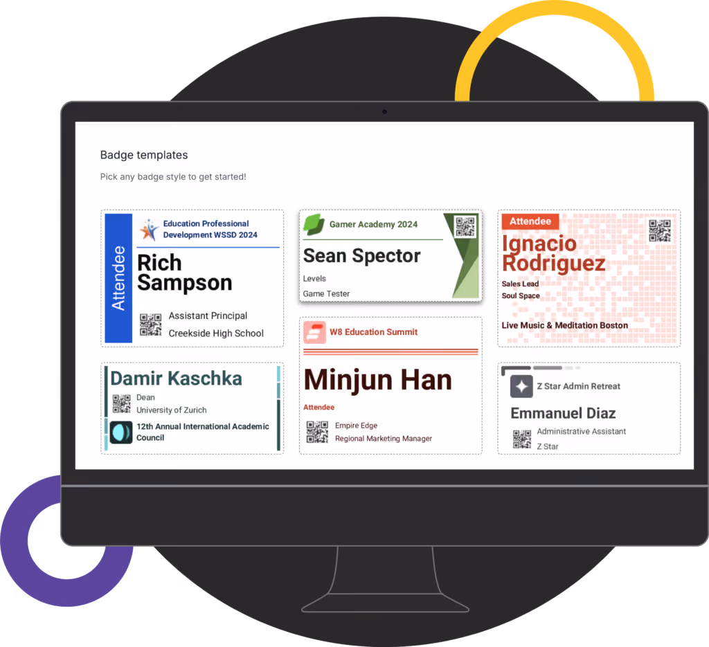Seamless Badge Customization for Any Event with Sched