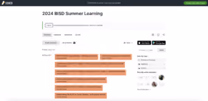 Belton ISD Recharge event managed on Sched's platform
