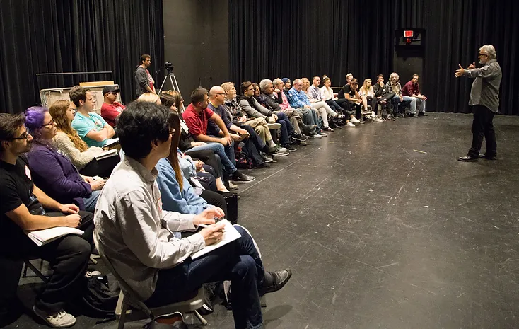 Improvisationa workshop at the Global Improvisation Initiative