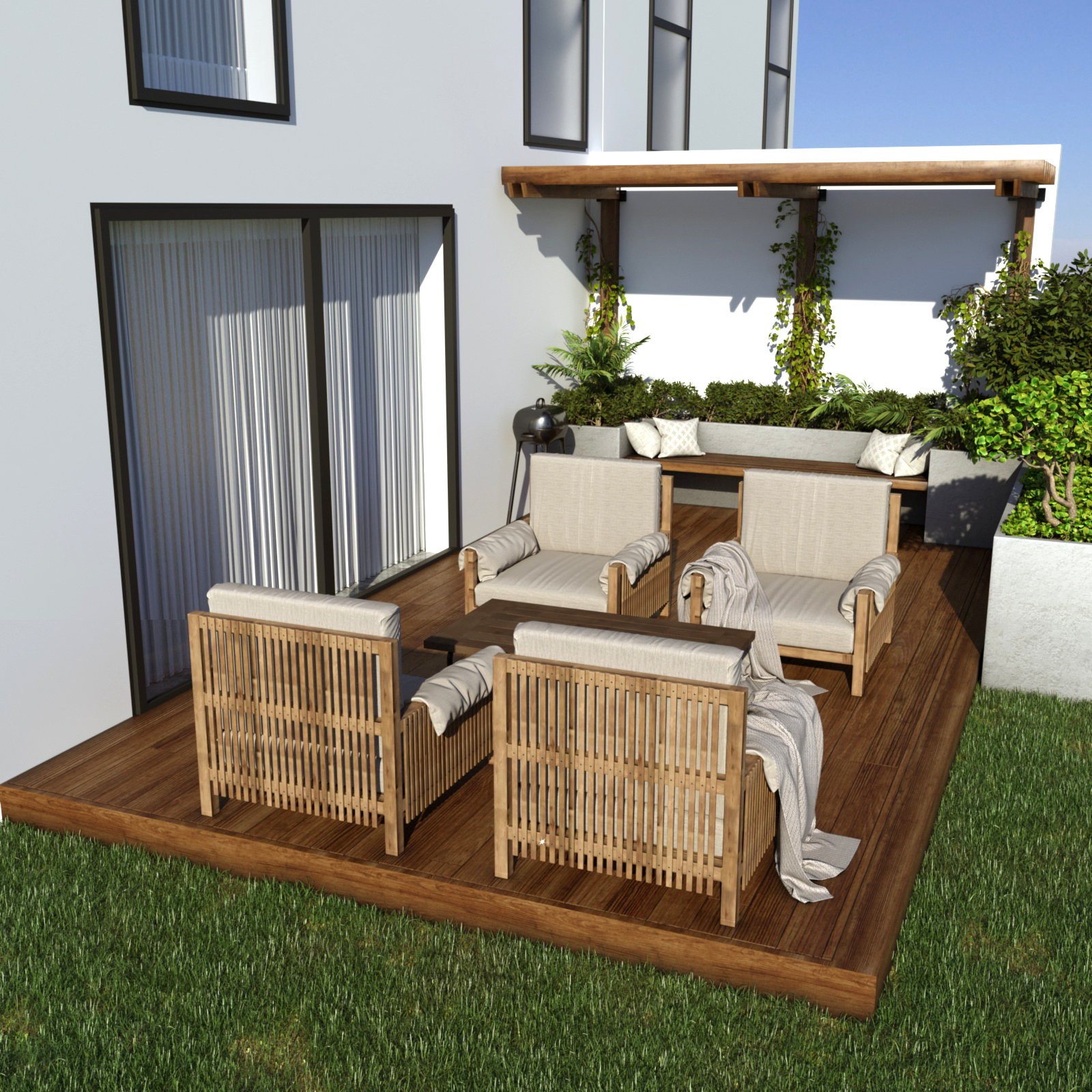 Dachterrasse mit Weitblick
