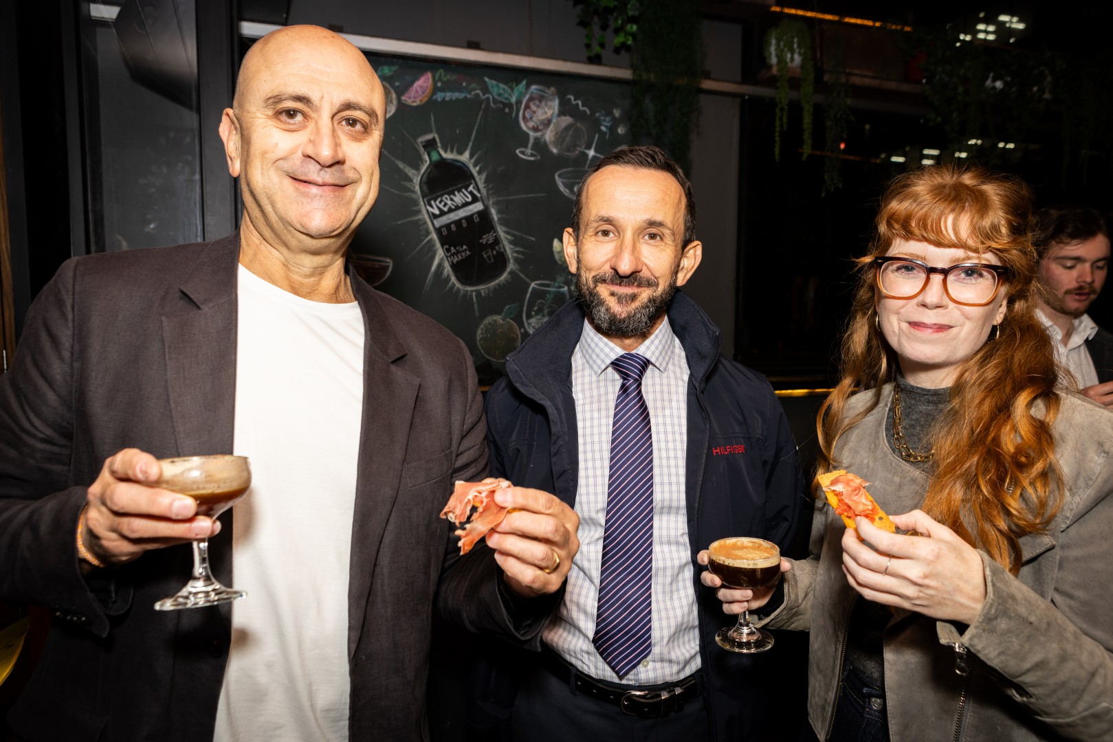 Guests at the Canopy launch, Bomba Rooftop Bar, Melbourne