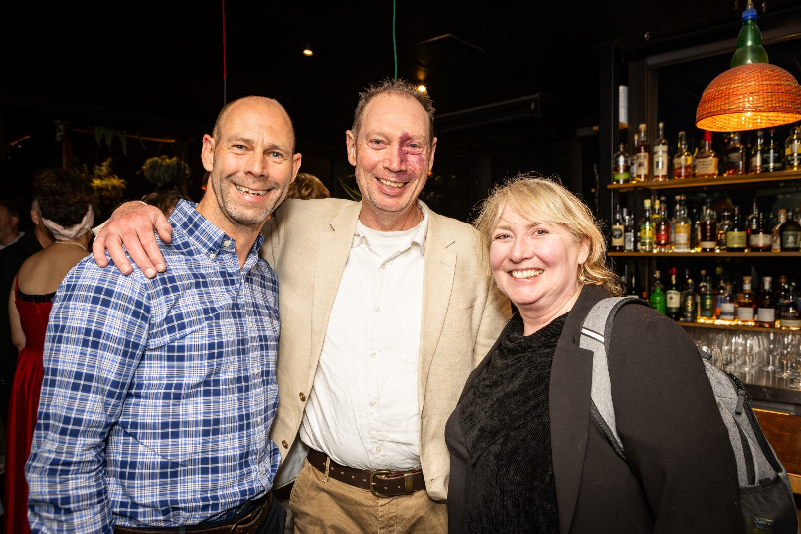 Guests at the Canopy launch, Bomba Rooftop Bar, Melbourne