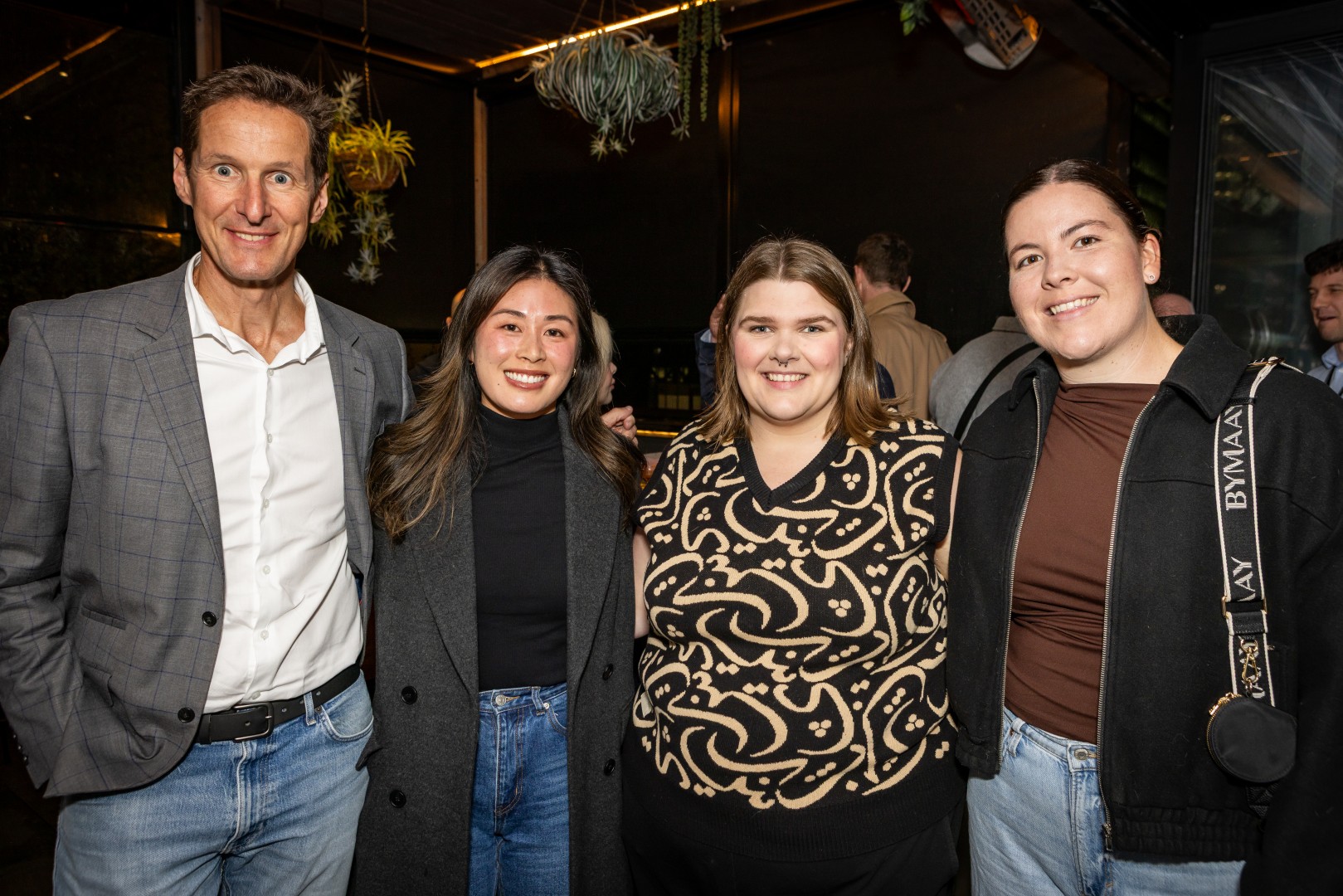 Guests at the Canopy launch, Bomba Rooftop Bar, Melbourne