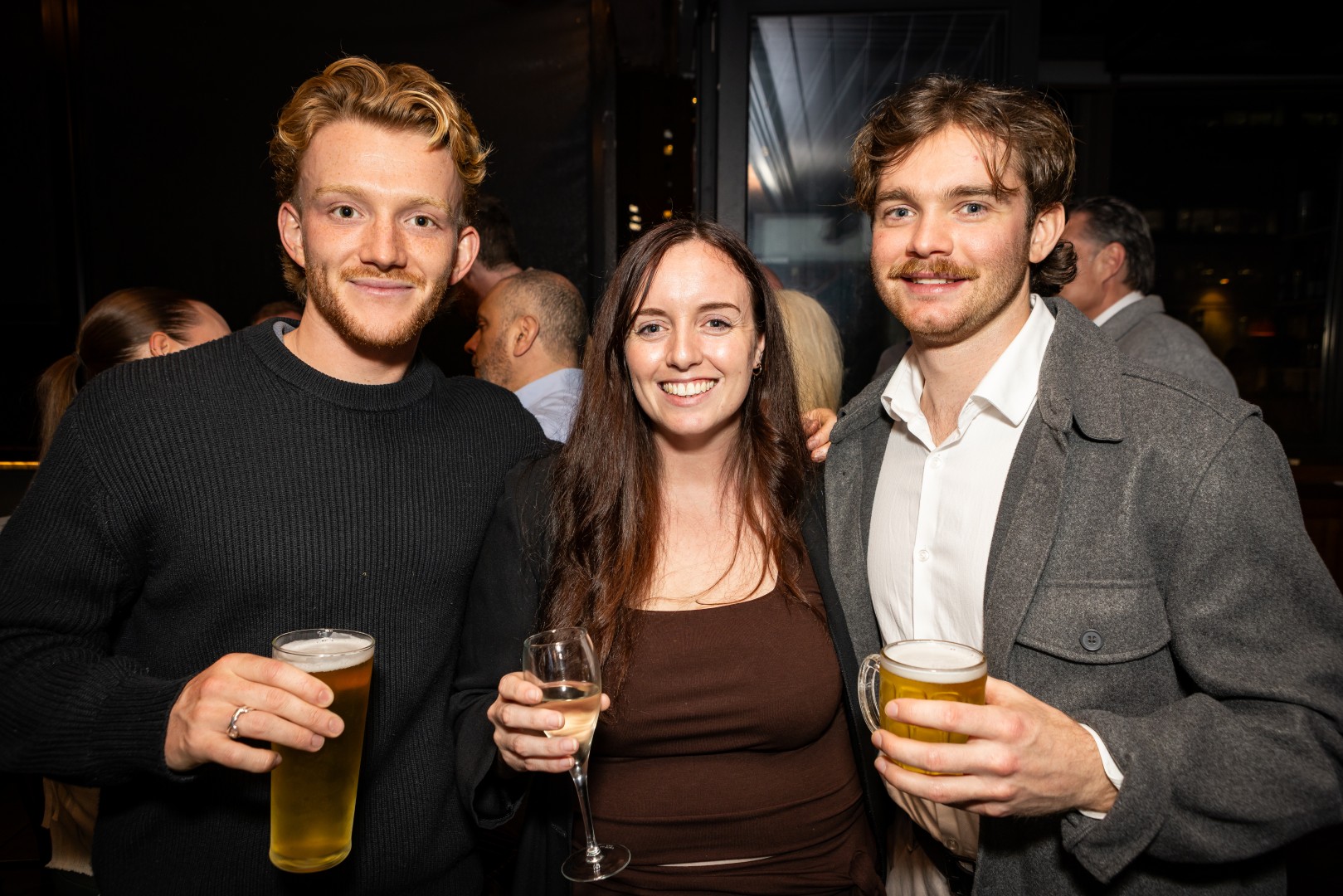 Guests at the Canopy launch, Bomba Rooftop Bar, Melbourne