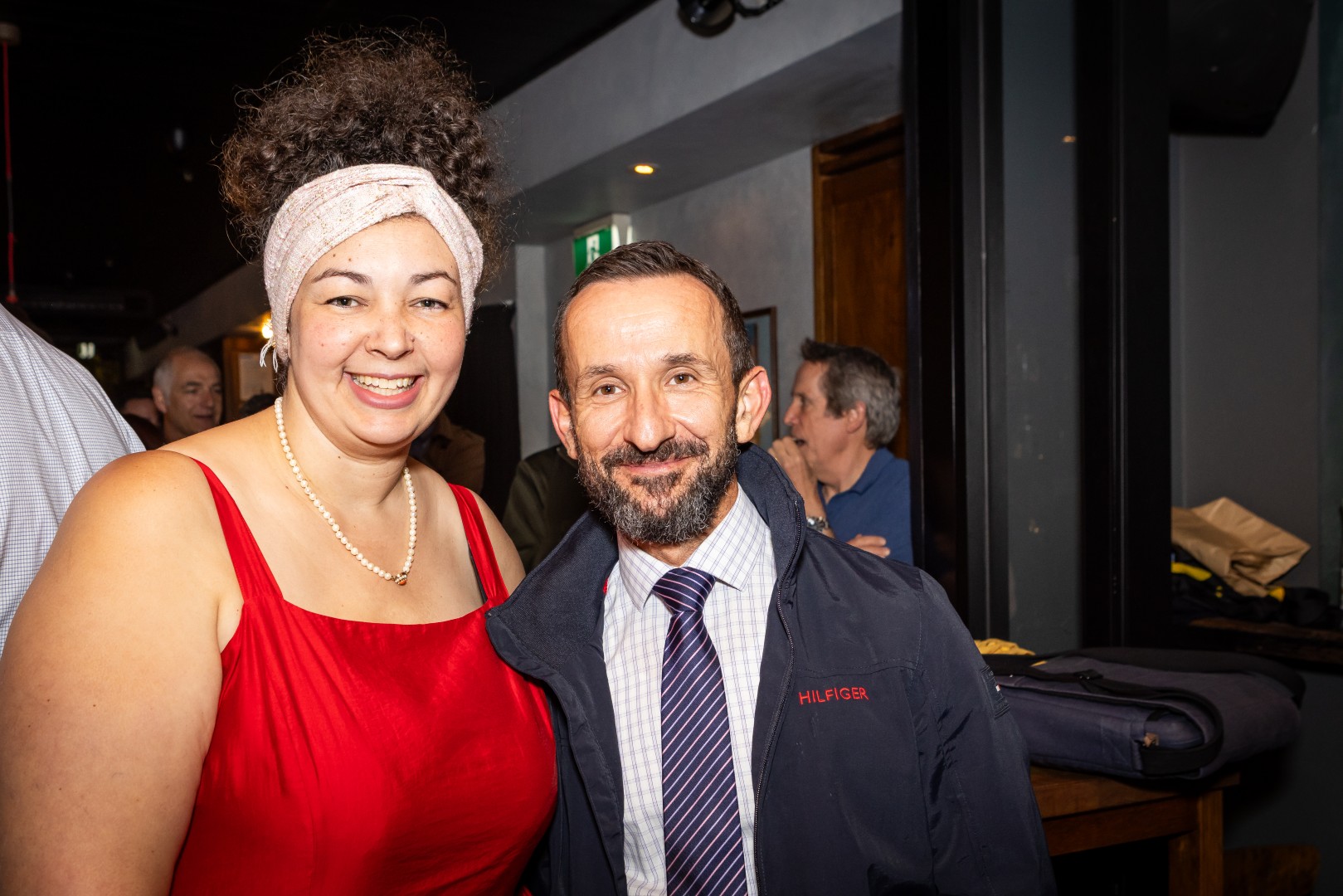 Guests at the Canopy launch, Bomba Rooftop Bar, Melbourne