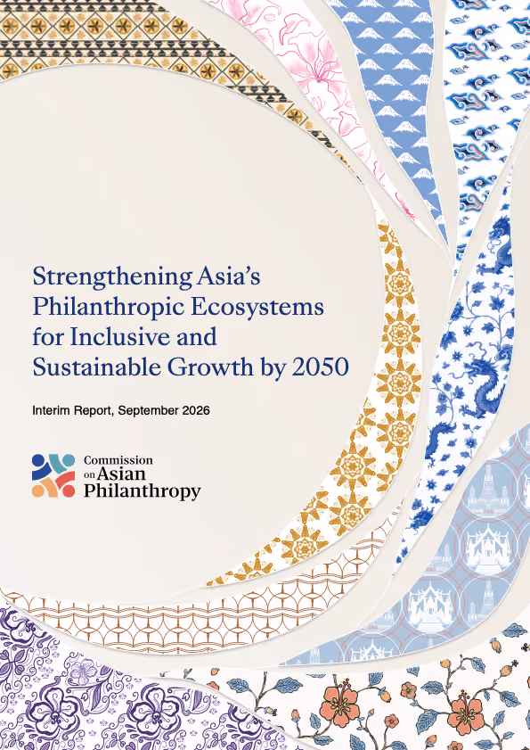Report cover in English