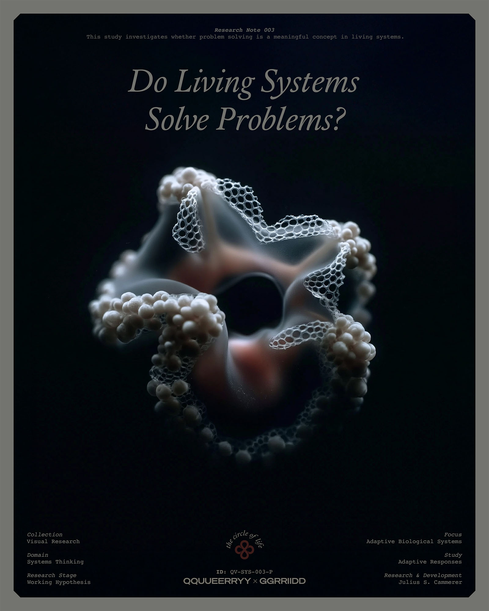 Do Living Systems Solve Problems?