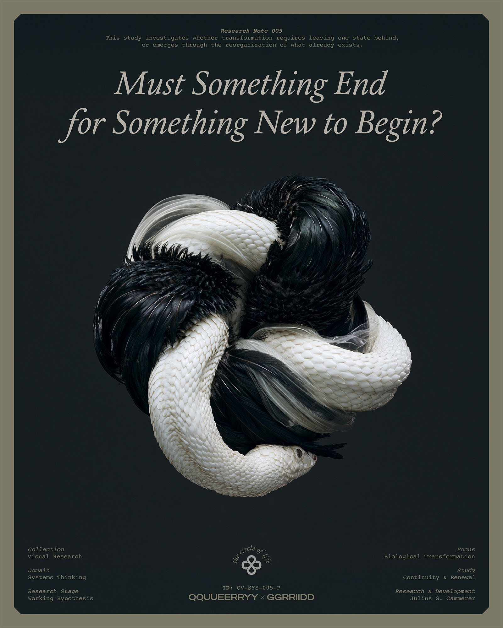 Must Something End for Something New to Begin?